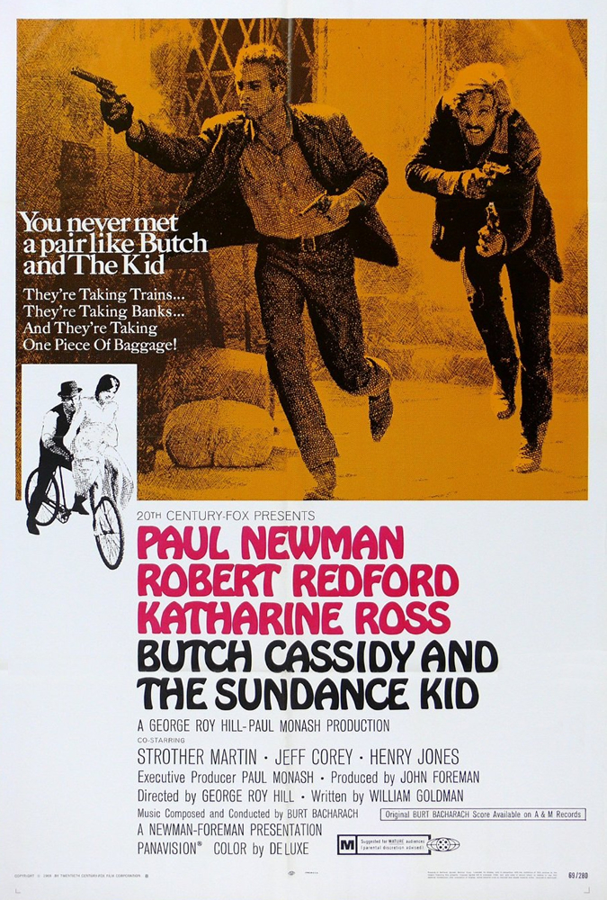 Read more about the article Godišnjica premijere filma Butch Cassidy i Sundance Kid redatelja Georgea Roya Hilla