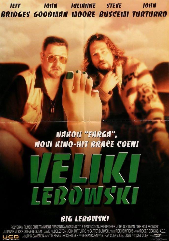 You are currently viewing Godišnjica premijere filma Veliki Lebowski braće Coen