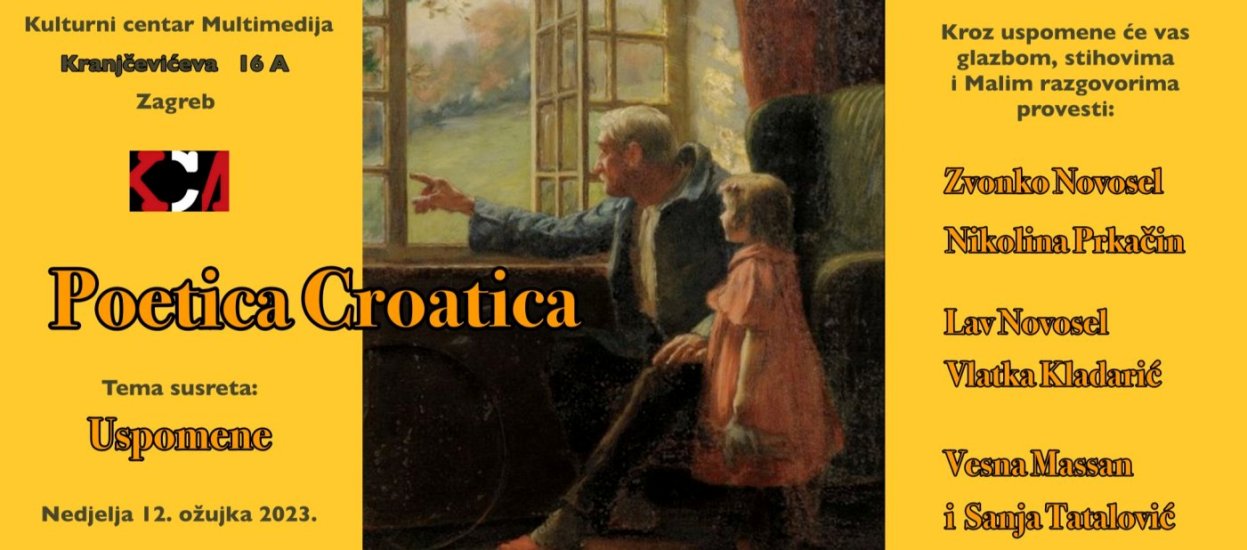 Read more about the article Zvonko Novosel: Poetica Croatica