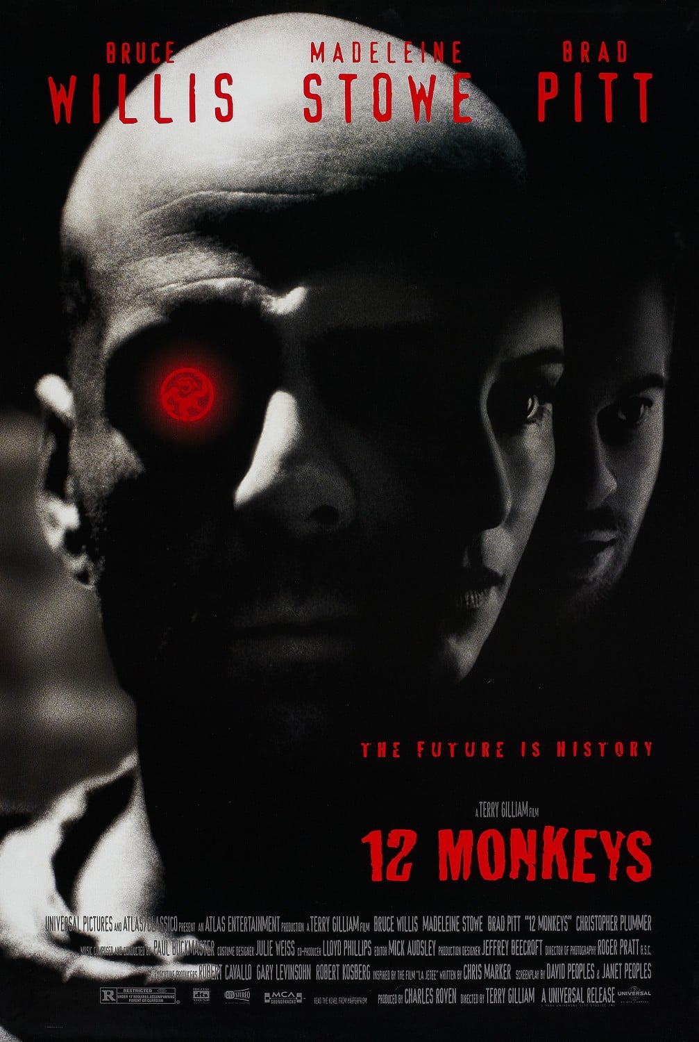 Read more about the article Godišnjica kinopremijere filma Dvanaest majmuna u režiji Terryja Gilliama