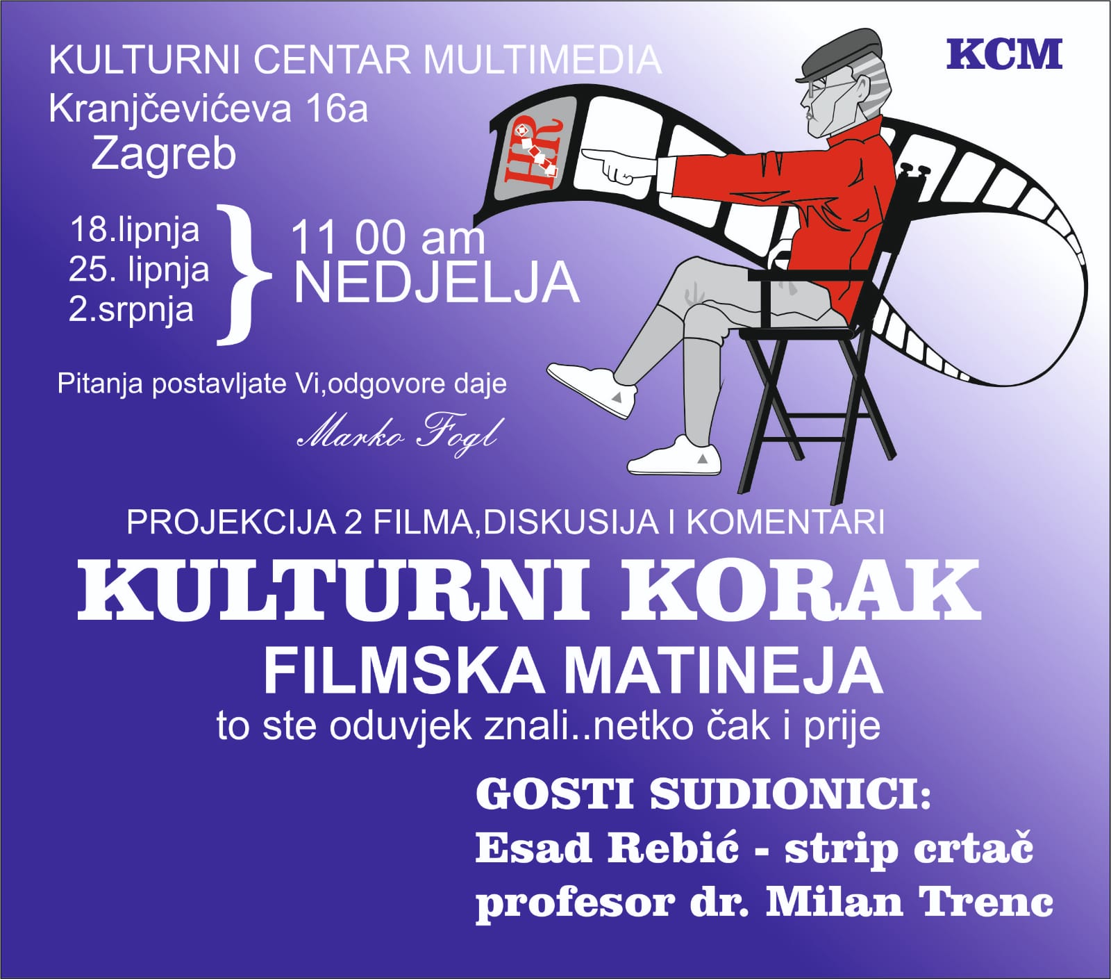Read more about the article Kulturni korak – filmska matineja