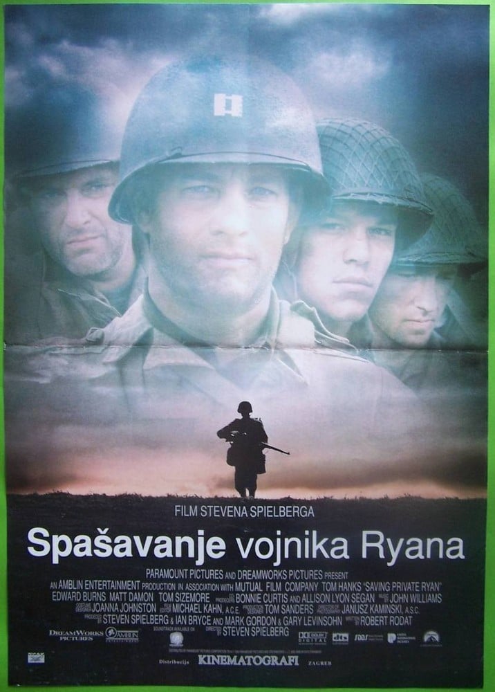 Read more about the article Godišnjica premijere filma Spašavanje vojnika Ryana slavnog Stevena Spielberga