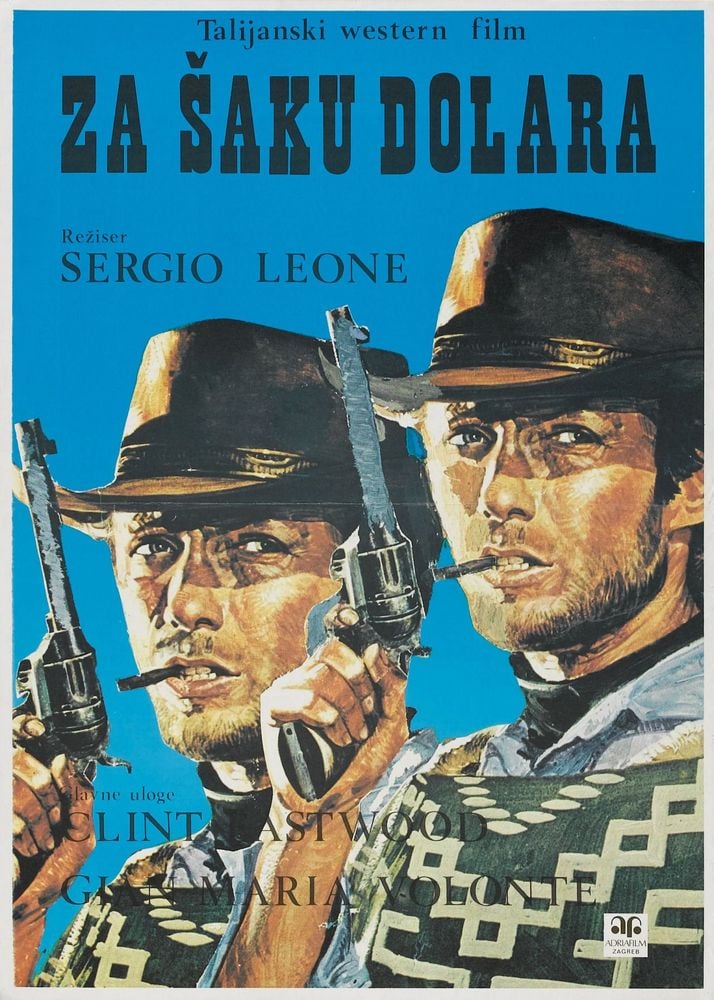 You are currently viewing Godišnjica kinopremijere vesterna Za šaku dolara Sergia Leonea