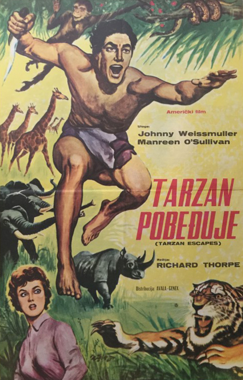 Read more about the article Godišnjica kinopremijere filma Tarzanov bijeg redatelja Richarda Thorpea