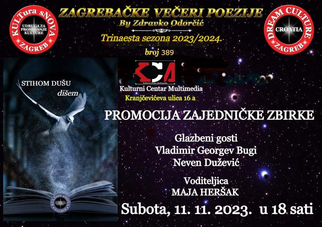Read more about the article Zdravko Odorčić: Zagrebačke večeri poezije