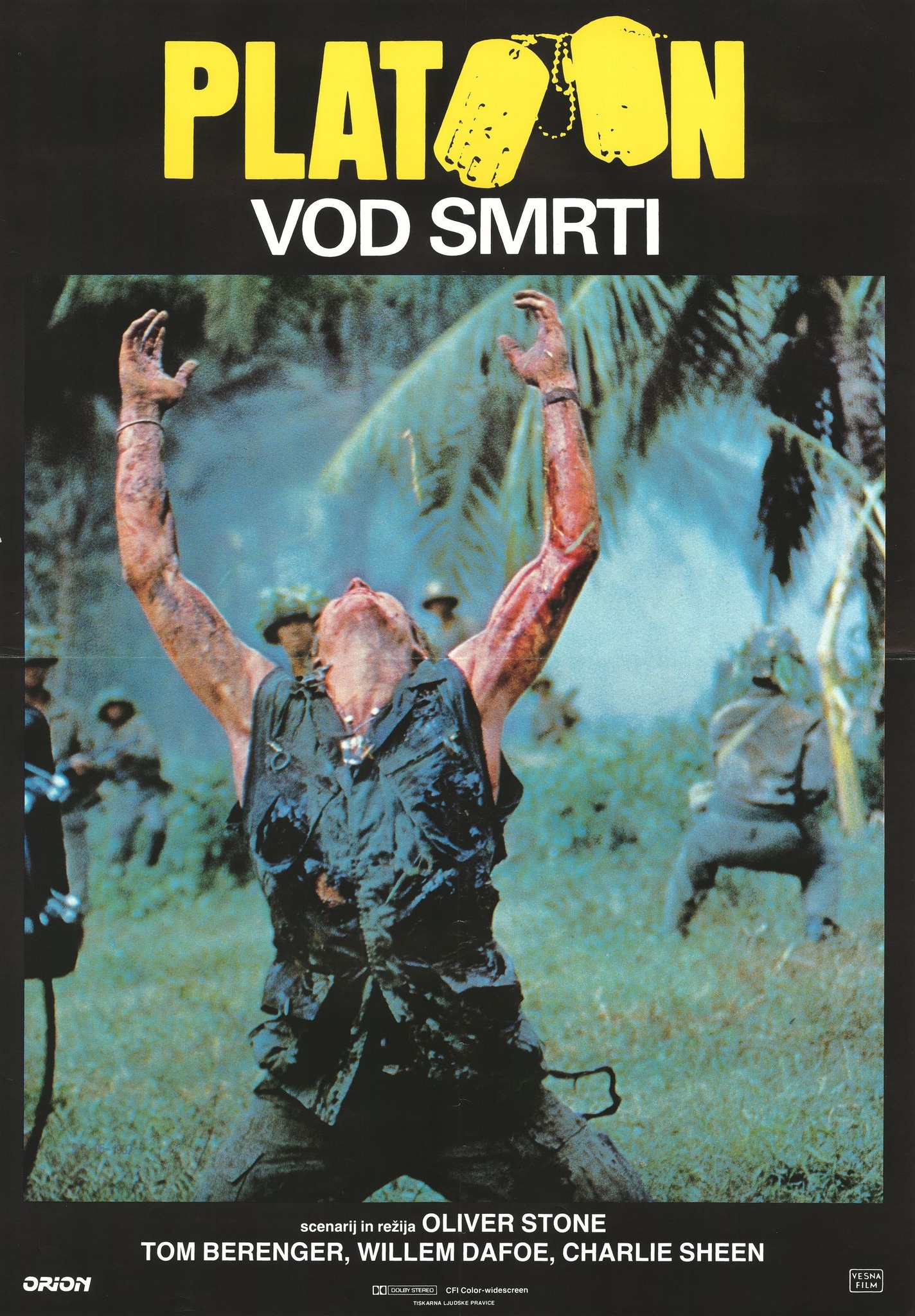 Read more about the article Godišnjica kinopremijere ratne drame Vod smrti Olivera Stonea