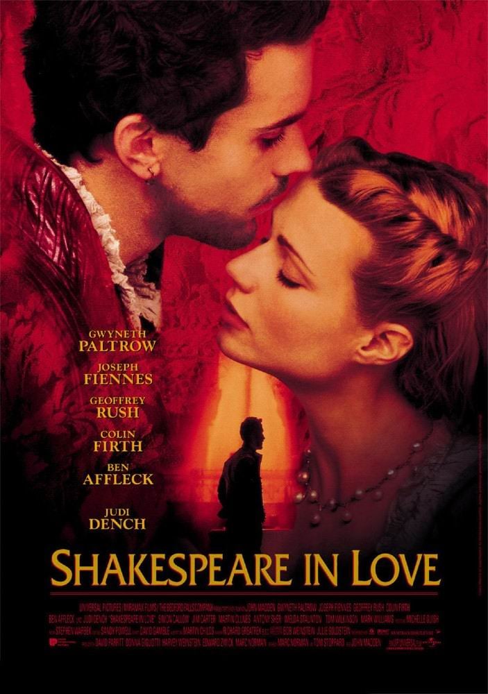 Read more about the article Godišnjica premijere filma Zaljubljeni Shakespeare redatelja Johna Maddena
