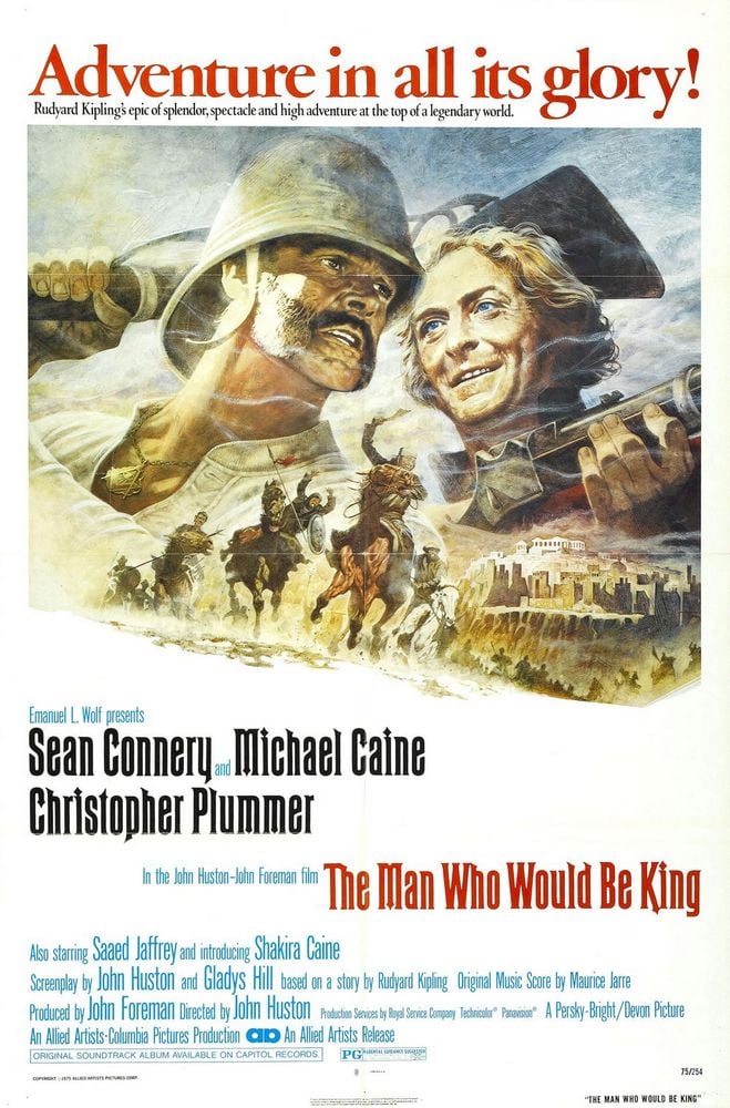 You are currently viewing Godišnjica premijere filma Čovjek koji je želio postati kralj Johna Hustona